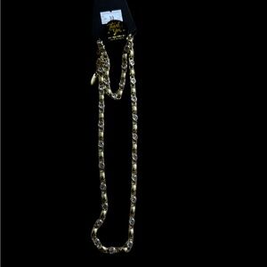 Gold plate 14k  Necklace and bracelet set